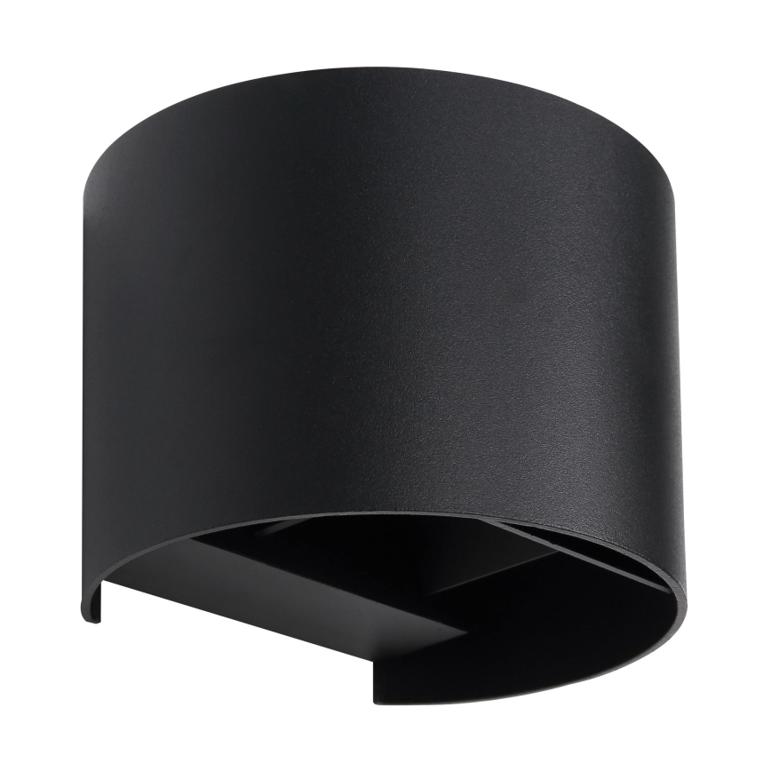 Globo - LED Outdoor wall light 2xLED/3W/230V IP44 black