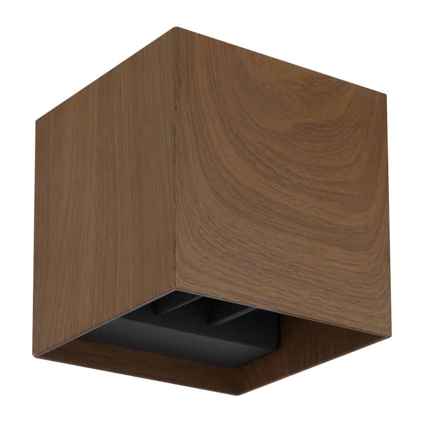 Globo - LED Outdoor wall light 2xLED/3W/230V IP44 brown