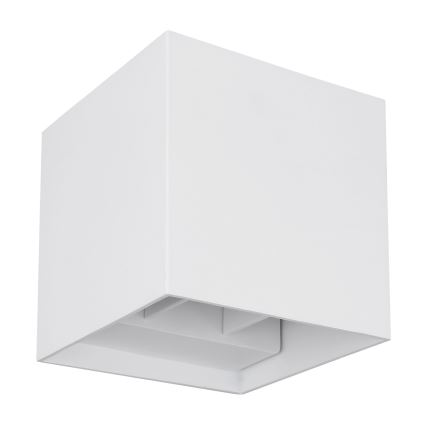 Globo - LED Outdoor wall light 2xLED/3W/230V IP44 white