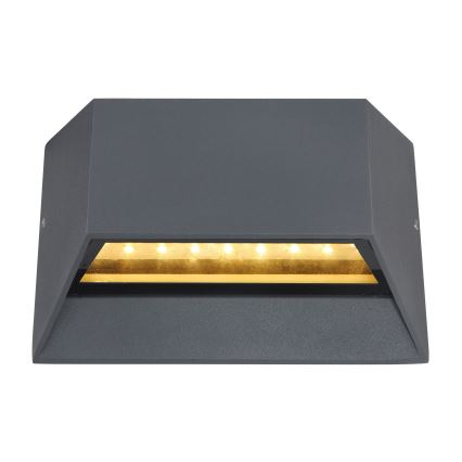 Globo - LED Outdoor wall light LED/7W/230V IP54 anthracite