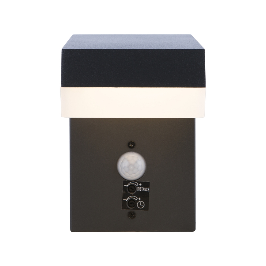 Globo - LED Outdoor wall light with a sensor LED/9,5W/230V IP44