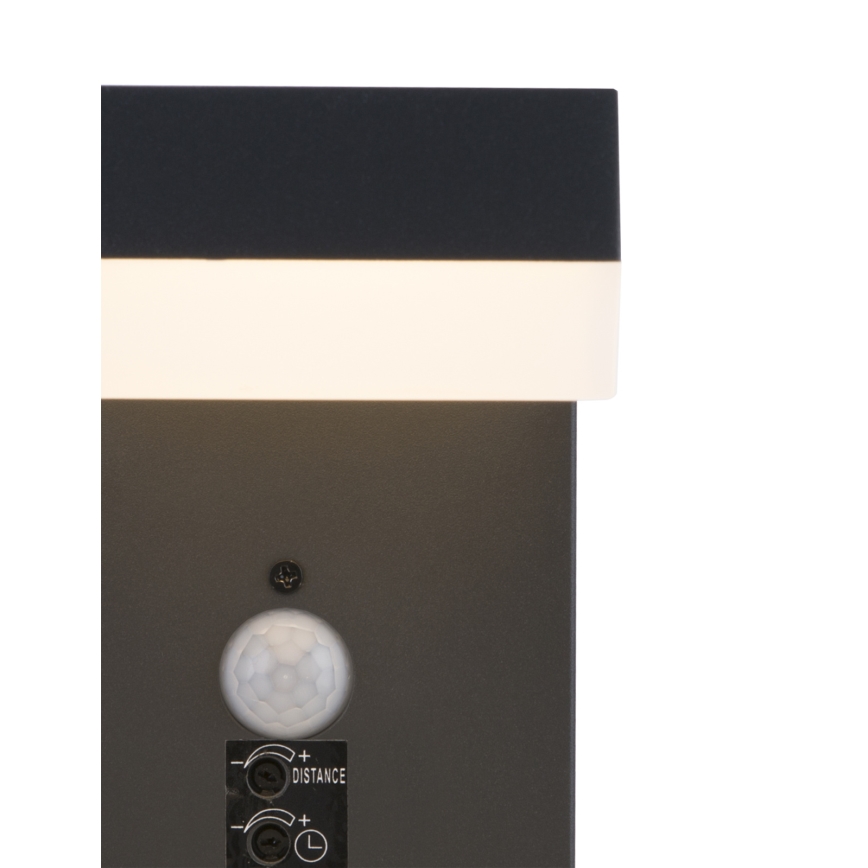 Globo - LED Outdoor wall light with a sensor LED/9,5W/230V IP44