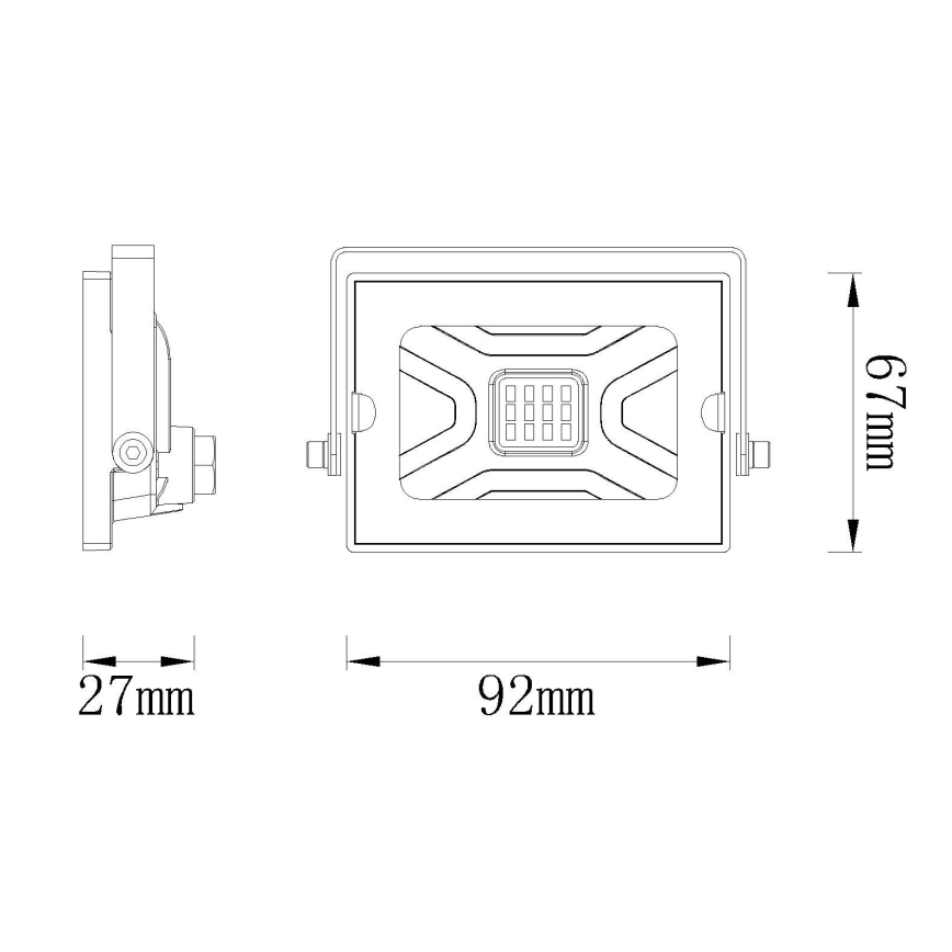 Globo - LED Flood Light LED/10W/230V IP65