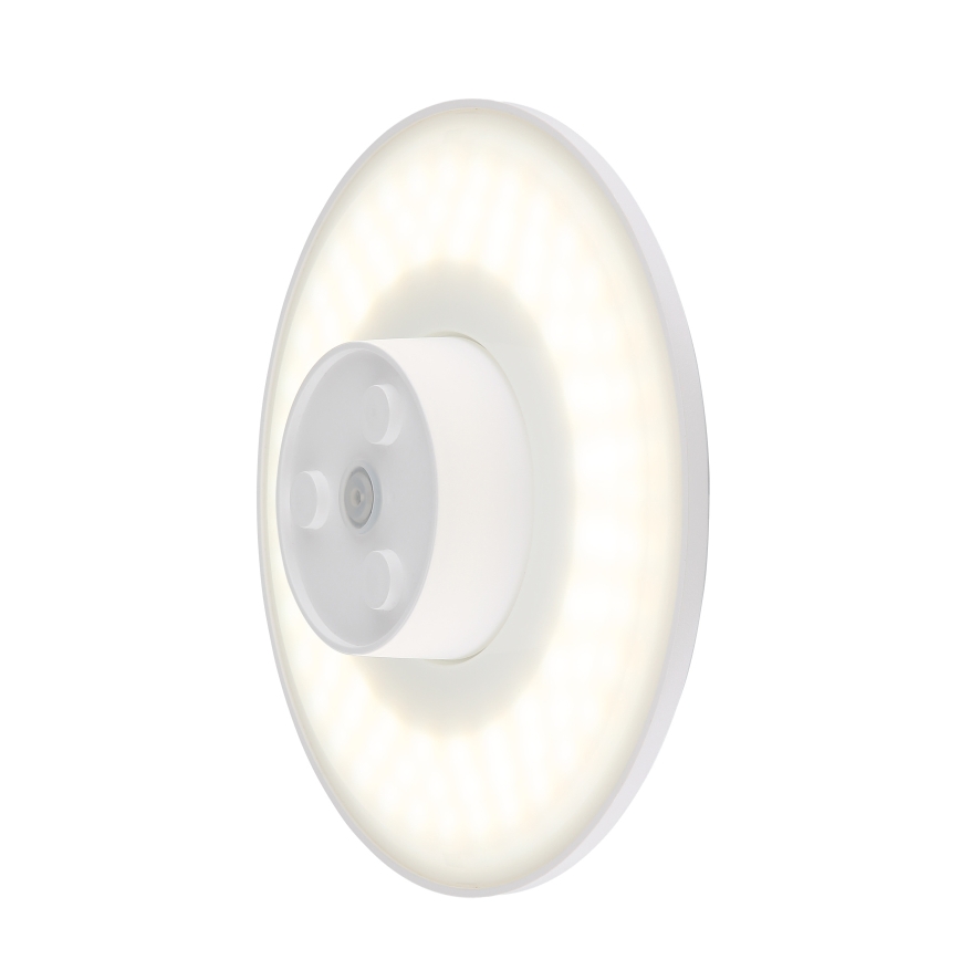 Globo - LED Outdoor wall light LED/15W/230V 3000/4000/6000K d. 25,2 cm IP44 white