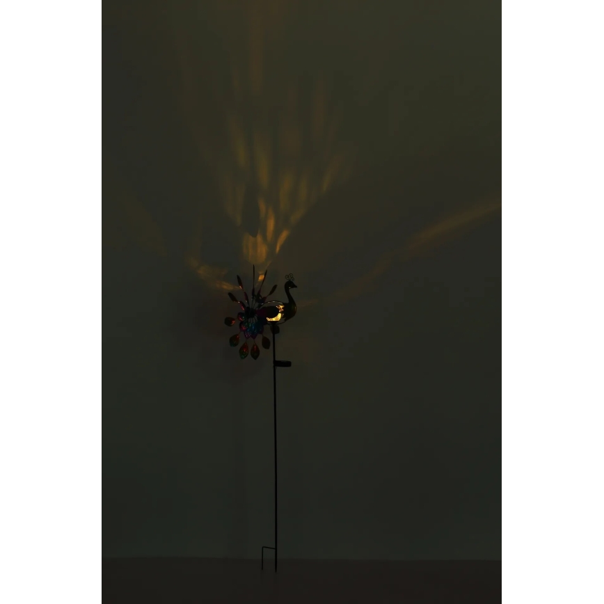 Globo - LED Solar decoration LED/0,06W/3V IP44 peacock