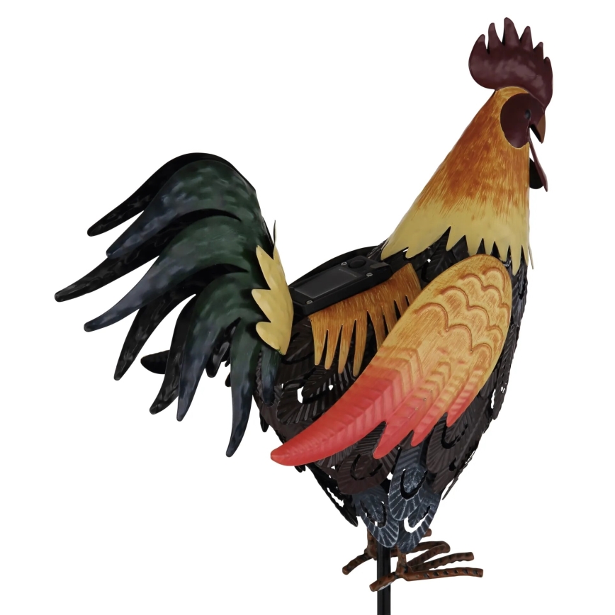 Globo - LED Solar decoration LED/0,02W/3V IP44 rooster
