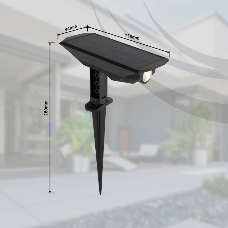 Globo - LED Solar light 2in1 LED/1W/3V IP44