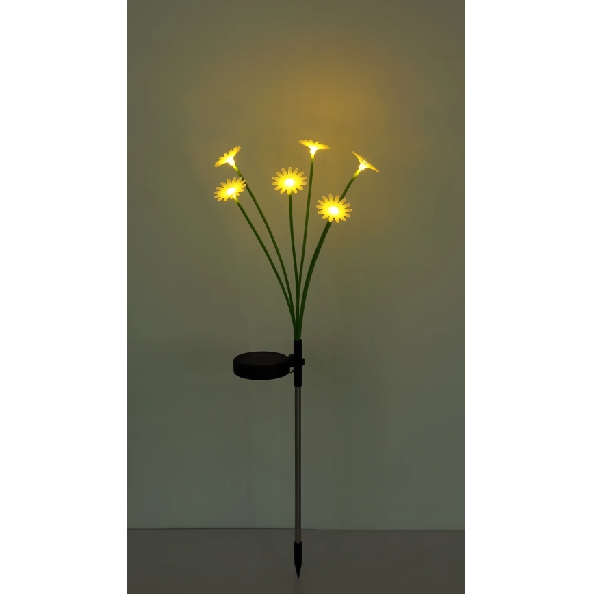 Globo - LED Solar Light 6xLED/3V IP44 600 mAh flower