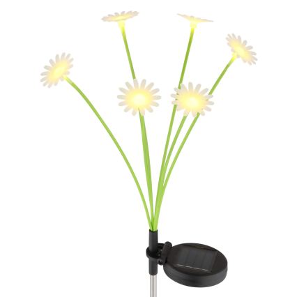 Globo - LED Solar Light 6xLED/3V IP44 600 mAh flower