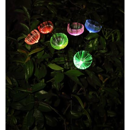 Globo - LED RGB Solar light 6xLED/1,2V IP44 300 mAh