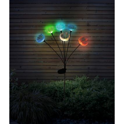 Globo - LED RGB Solar light 6xLED/1,2V IP44 300 mAh