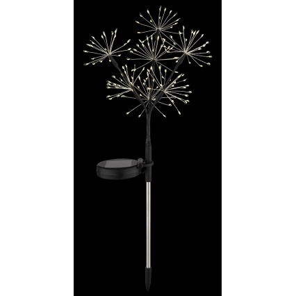 Globo - LED Solar Light 3xLED/3V IP44 600 mAh Firework