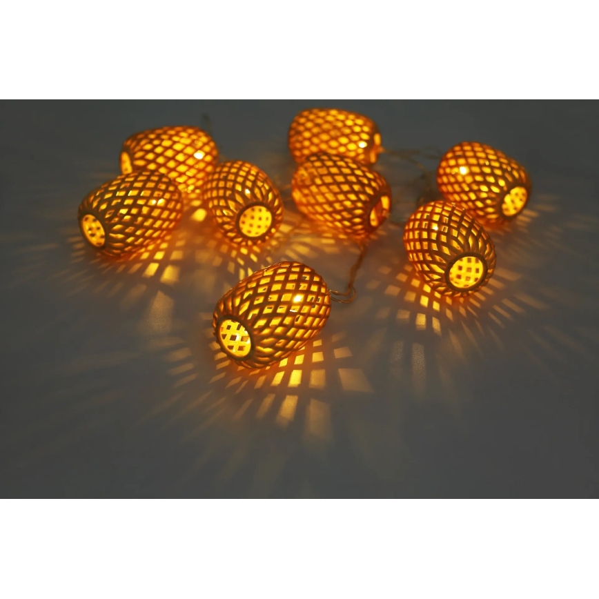 Globo - LED Solar chain LED/0,06W/3V 650 cm IP44 400 mAh