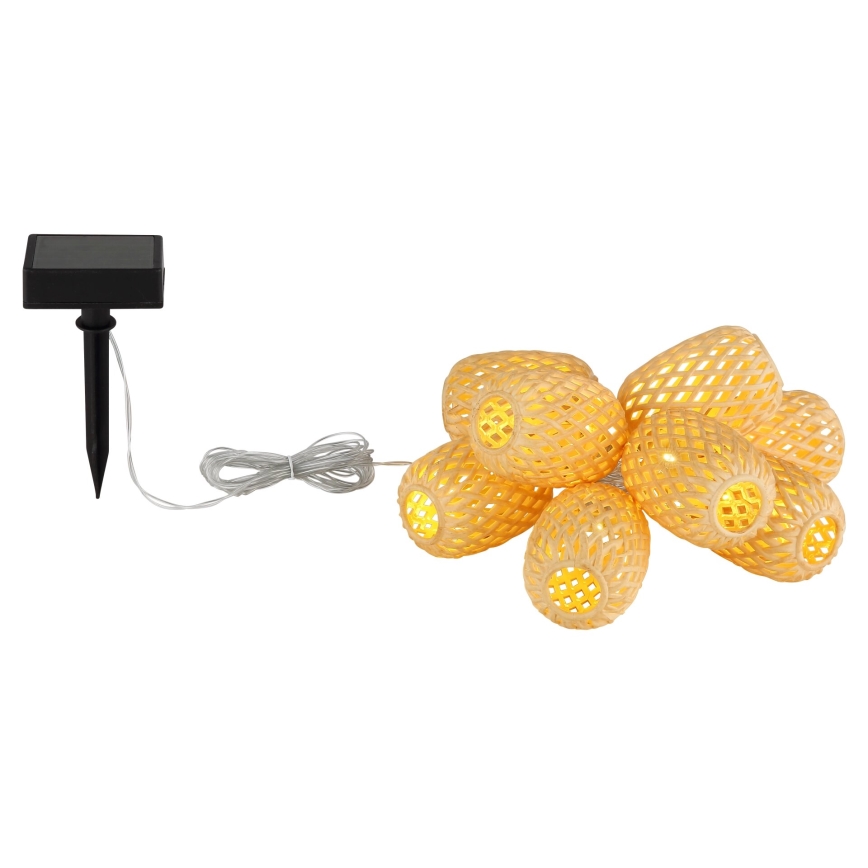 Globo - LED Solar chain LED/0,06W/3V 650 cm IP44 400 mAh