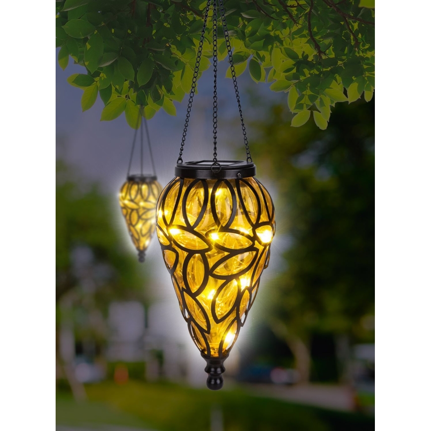 Globo - LED Solar light LED/0,9W/3,2V IP44 yellow