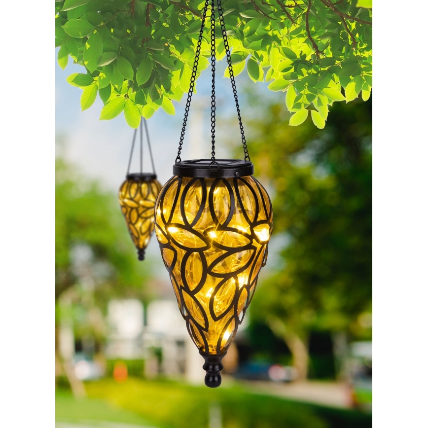 Globo - LED Solar light LED/0,9W/3,2V IP44 yellow