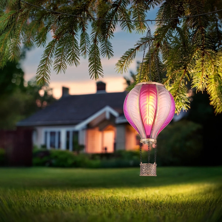 Globo - LED Pendant solar decoration 20xLED/0,5W/3V IP44 flying balloon