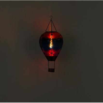 Globo - LED Pendant solar decoration 24xLED/0,2W/3V IP44 flying balloon
