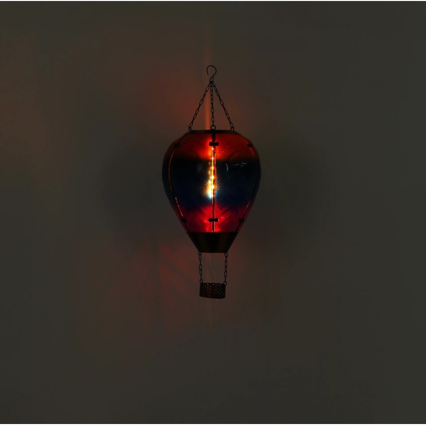 Globo - LED Pendant solar decoration 24xLED/0,2W/3V IP44 flying balloon