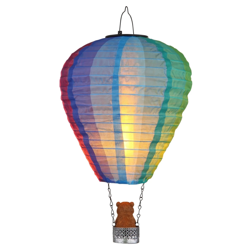 Globo - LED Pendant solar decoration 24xLED/0,06W/3V IP44 flying balloon