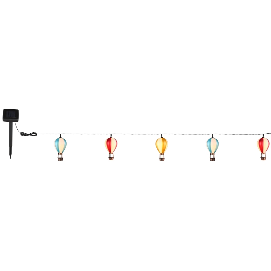 Globo - LED Solar chain 9xLED/0,06W/3V 390 cm IP44