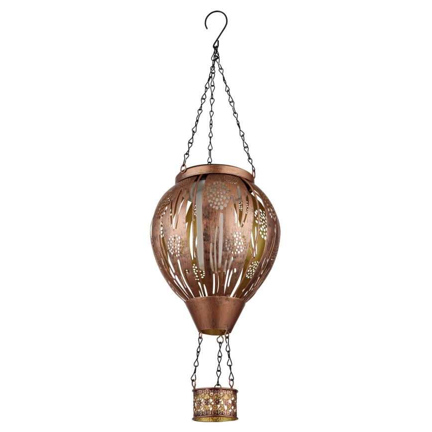 Globo - LED Pendant solar decoration 12xLED/0,02W/3V IP44 300 mAh flying balloon