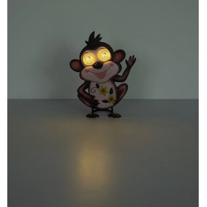 Globo - LED Solar Light 104 LEDs / 3V IP44 300 mAh Monkey