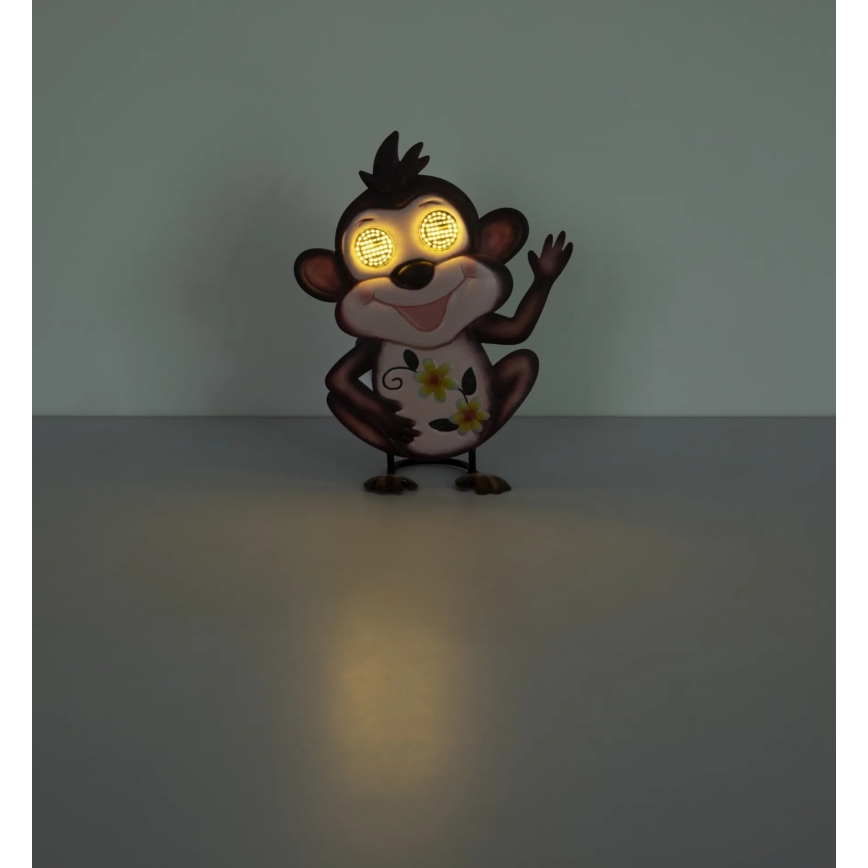 Globo - LED Solar Light 104 LEDs / 3V IP44 300 mAh Monkey