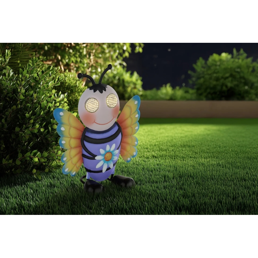 Globo - LED Solar Light 104 LEDs/3V IP44 300 mAh Bee