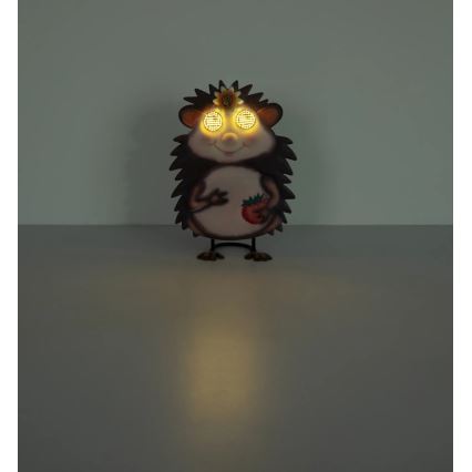 Globo - LED Solar light 104xLED/3V IP44 300 mAh Hedgehog