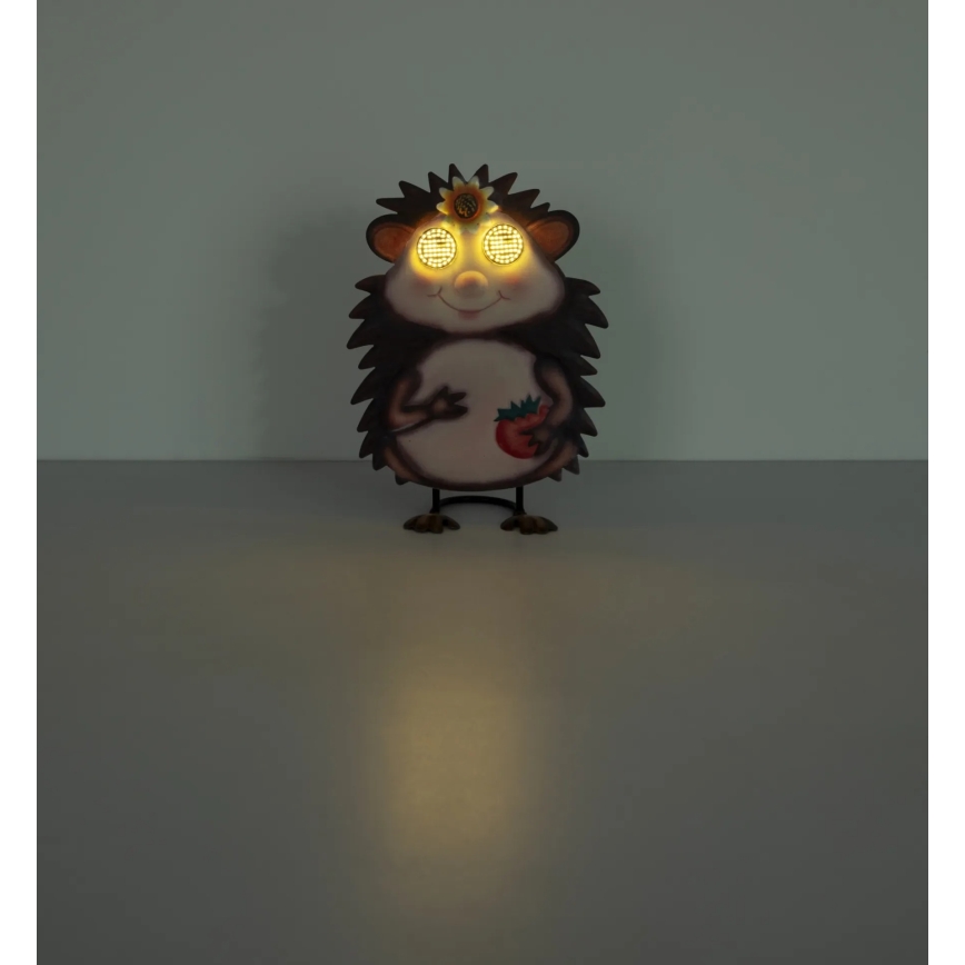 Globo - LED Solar light 104xLED/3V IP44 300 mAh Hedgehog