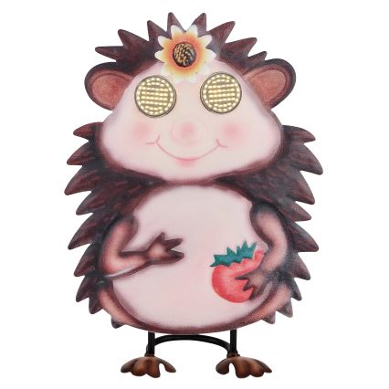 Globo - LED Solar light 104xLED/3V IP44 300 mAh Hedgehog