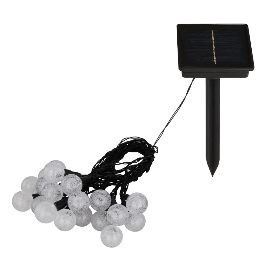 Globo - LED RGB Solar chain 20xLED/0,06W/3V 770 cm IP44