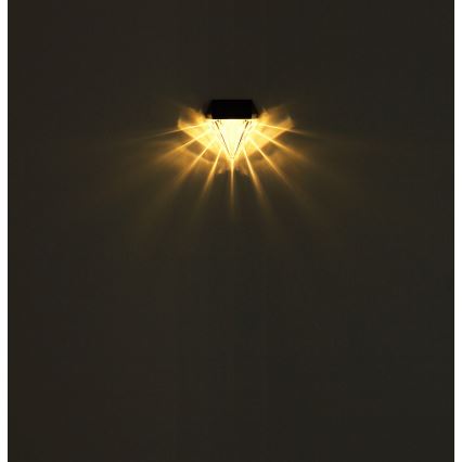 Globo - SET 2x LED Solar wall light LED/0,5W/3V IP44