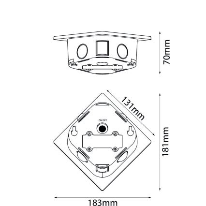 Globo - LED Solar light LED/0,5W/3,2V IP54