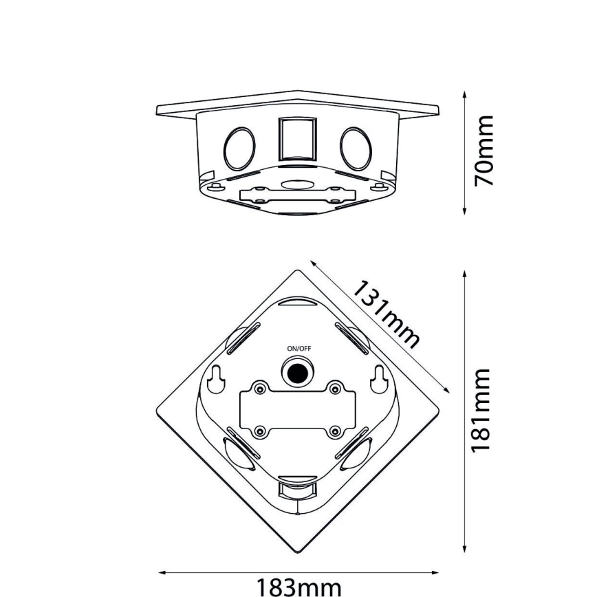 Globo - LED Solar light LED/0,5W/3,2V IP54