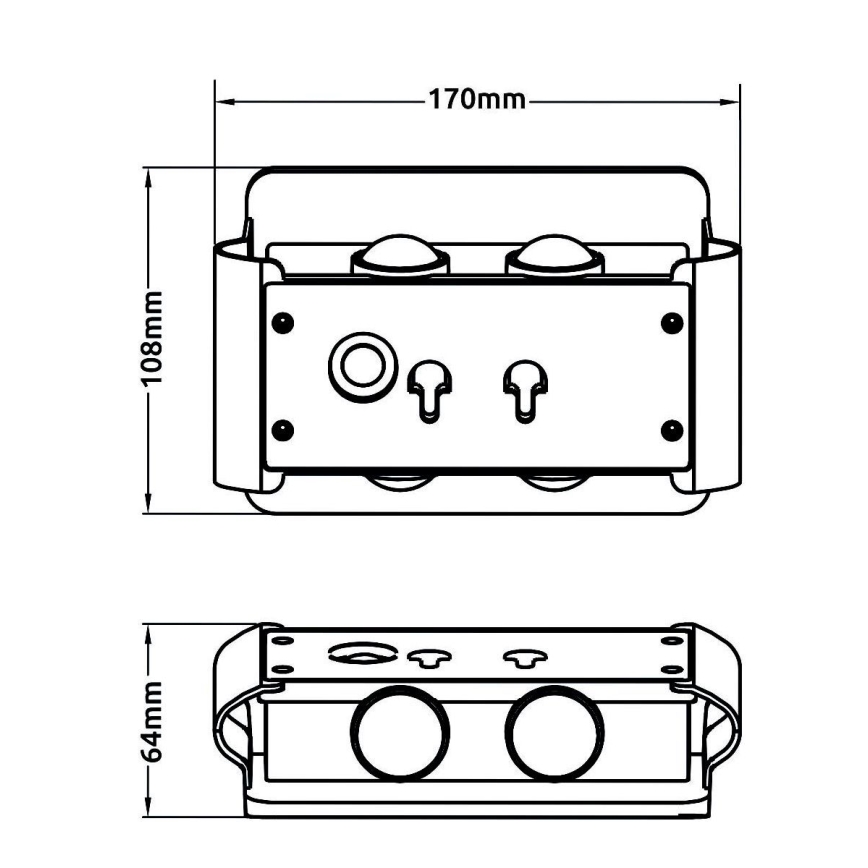 Globo - LED Solar light LED/1W/3,2V 3000K IP54
