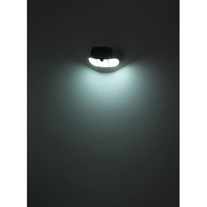 Globo - Solar LED light with sensor LED/3,7V IP44 2000 mAh