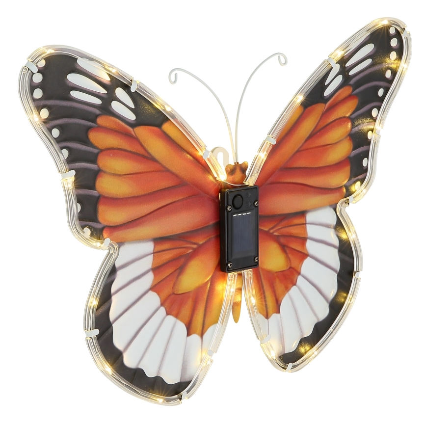 Globo - LED Solar Light LED/3V IP44 200 mAh Butterfly