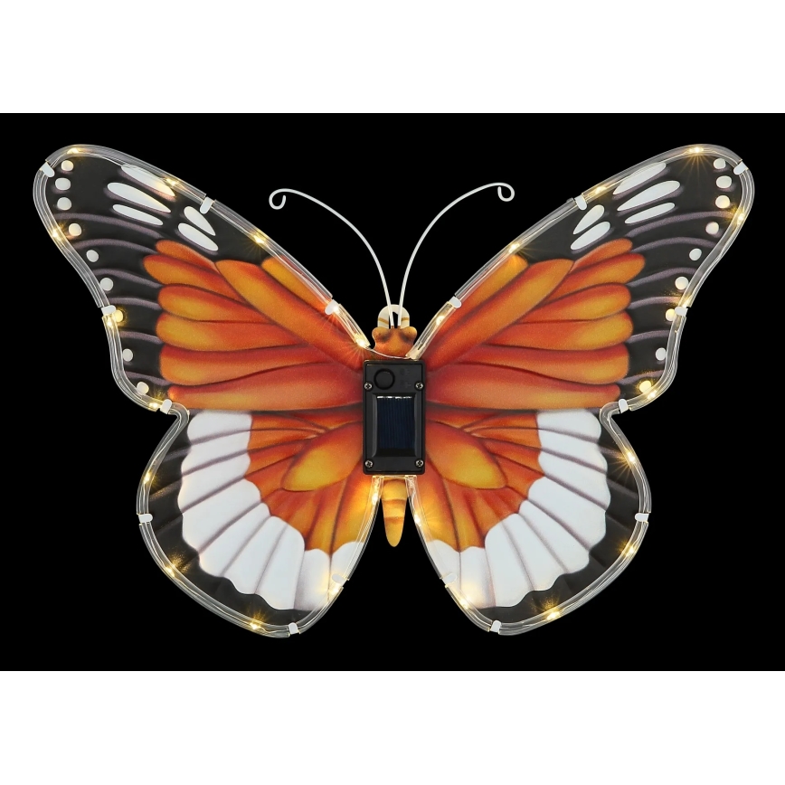 Globo - LED Solar Light LED/3V IP44 200 mAh Butterfly