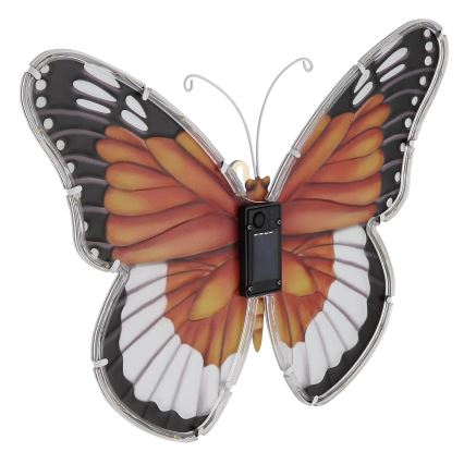 Globo - LED Solar Light LED/3V IP44 200 mAh Butterfly