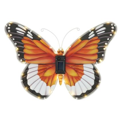 Globo - LED Solar Light LED/3V IP44 200 mAh Butterfly