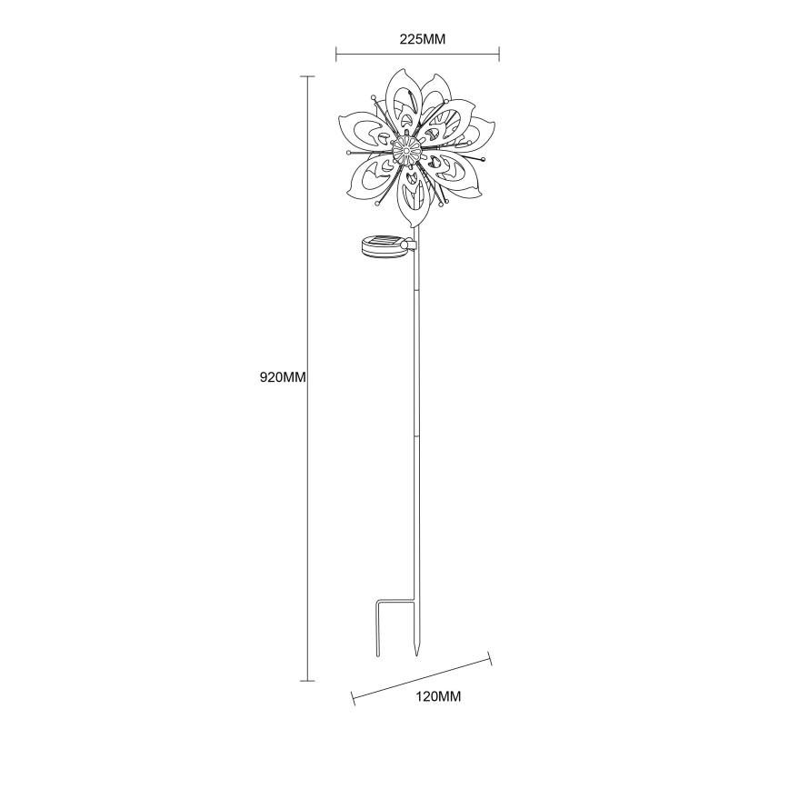 Globo - LED Solar decoration LED/0,06W/3,2V IP44