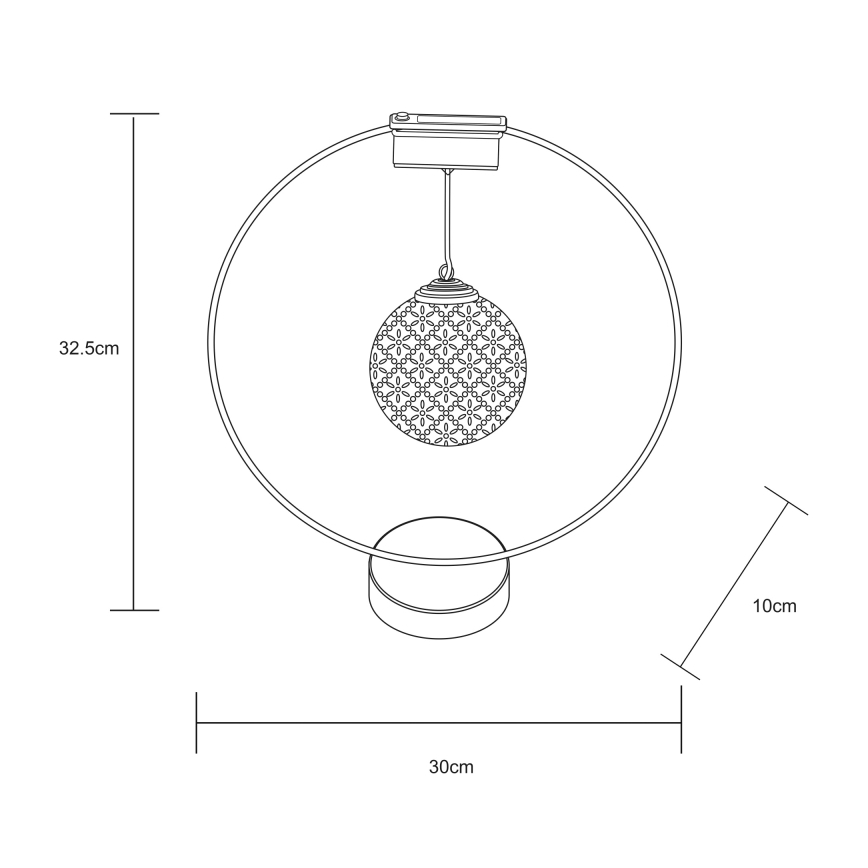 Globo - LED Solar light LED/0,06W/1,2V silver IP44
