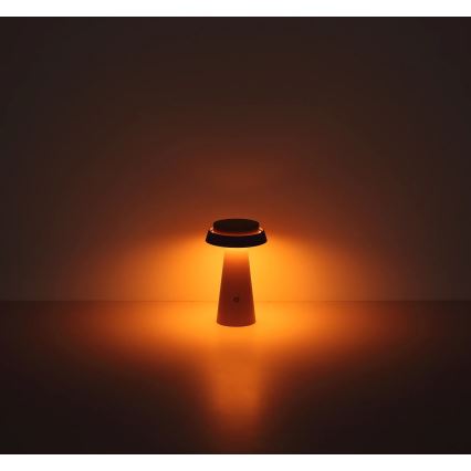 Globo - LED Dimmable solar touch lamp LED/4W/3,7W IP54 pink