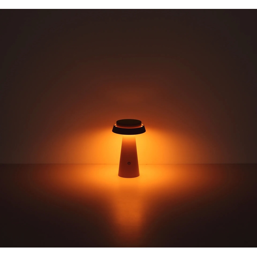 Globo - LED Dimmable solar touch lamp LED/4W/3,7W IP54 pink
