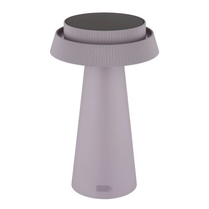 Globo - LED Dimmable solar touch lamp LED/4W/3,7W IP54 pink