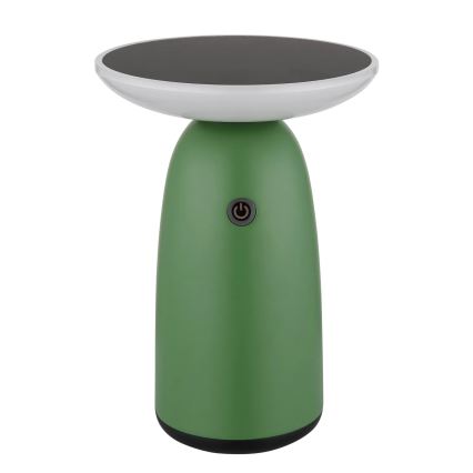 Globo - LED Dimmable solar touch lamp LED/10W/3,7V IP54 green