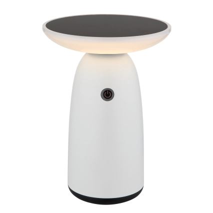Globo - LED Dimmable solar touch lamp LED/10W/230V IP54 white