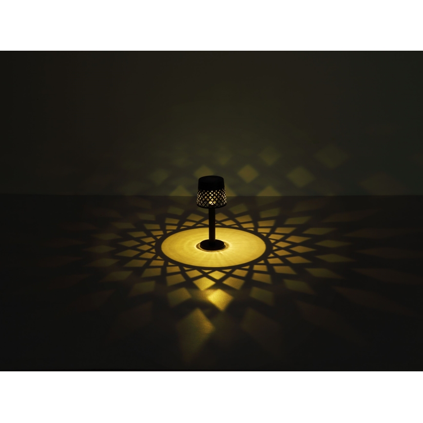 Globo - LED Solar light LED/0,06W/3,2V 3000K IP44 black